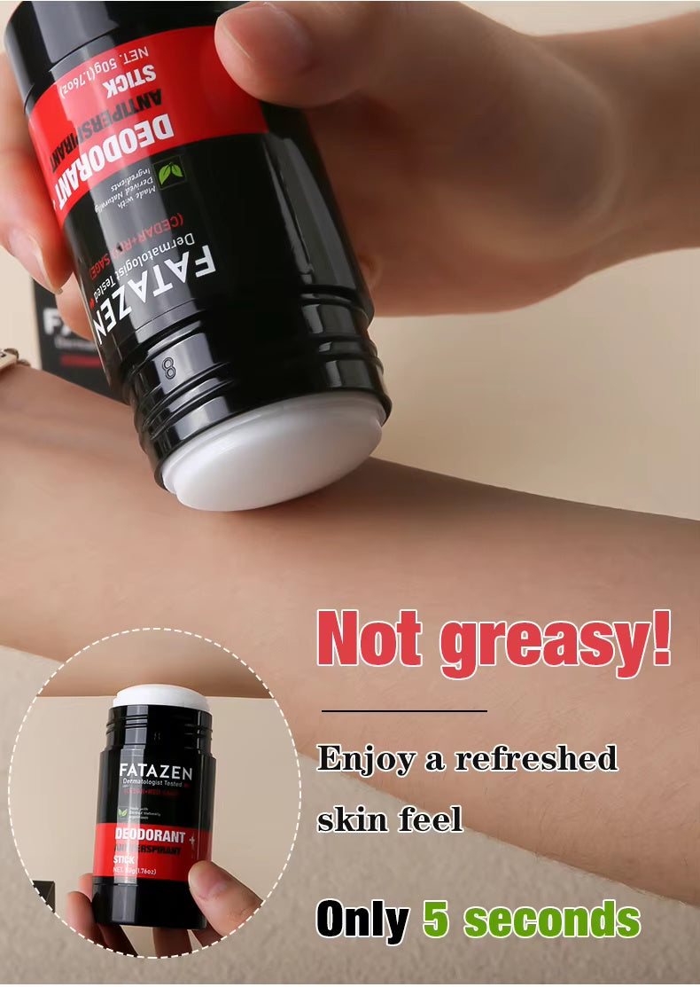 Herbal Deodorant Antiperspirant Stick Body Glide Natural Vegan Cedar Red Sage Fragrance Deodor Balm Deodorant Stick