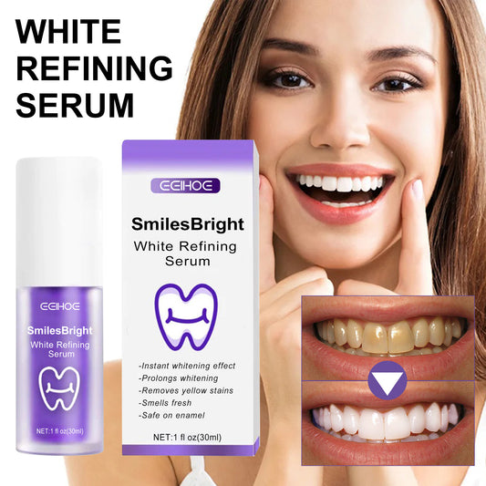 Purple Whitening Toothpaste - Toothpaste To Clean Stains, Odors, Whiten Teeth, And Care For Gums