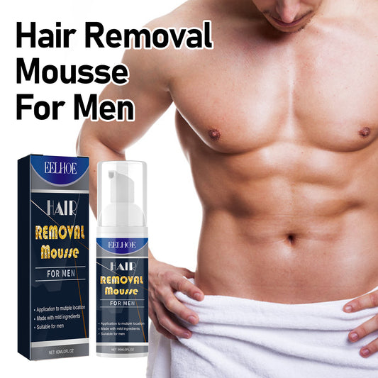 Body Hair Chest Thighs Underarms Gentle Non-irritating Clean Hair Removal Mousse
